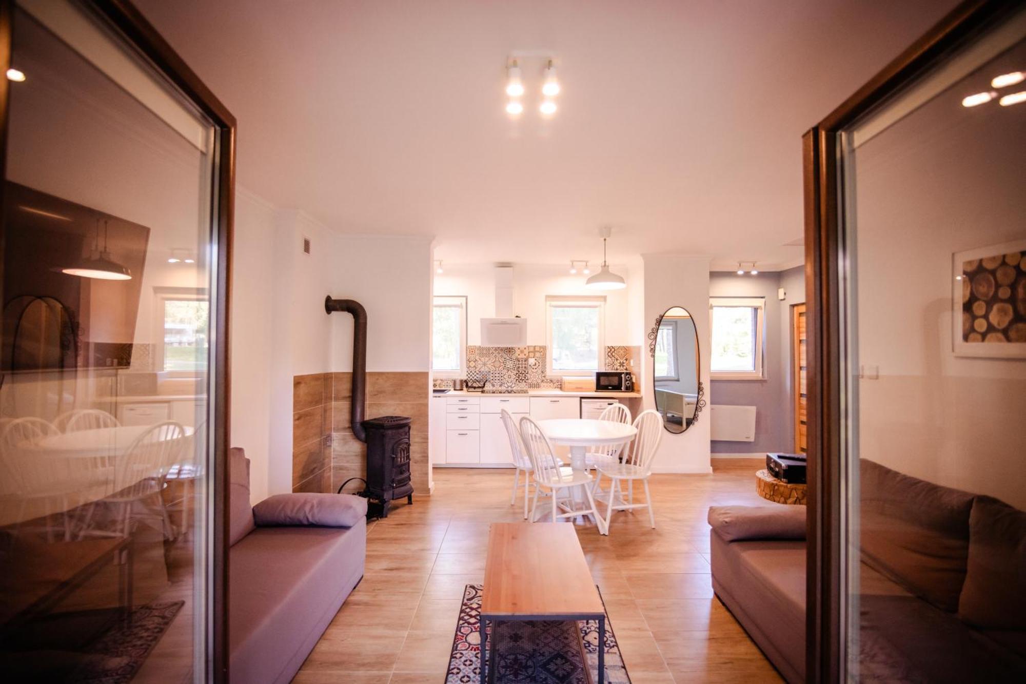 Zacisze,Pl Domki Premium I Bungalowy Deluxe Nad Jeziorem Lagowskim Экстерьер фото